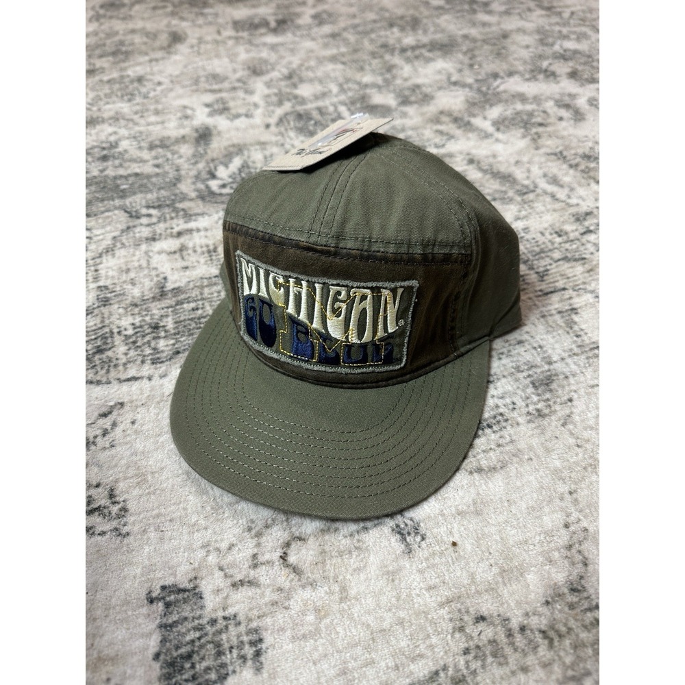 NEW Michigan Wolverines Go Blue The Game 5-Panel Strapback College Hat Cap